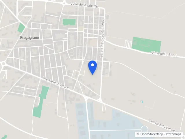 Mappa di Fragagnano, Taranto