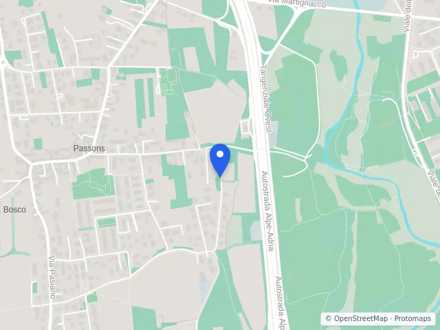 Mappa di Udine
