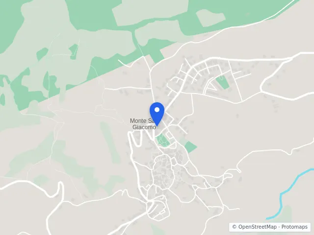 Mappa di Monte San Giacomo, Salerno