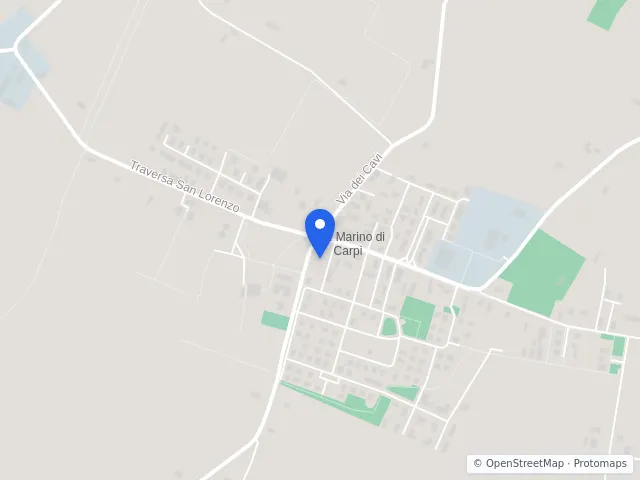 Mappa di Carpi, Modena