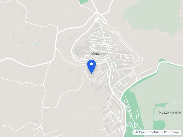 Mappa di Moricone, Roma