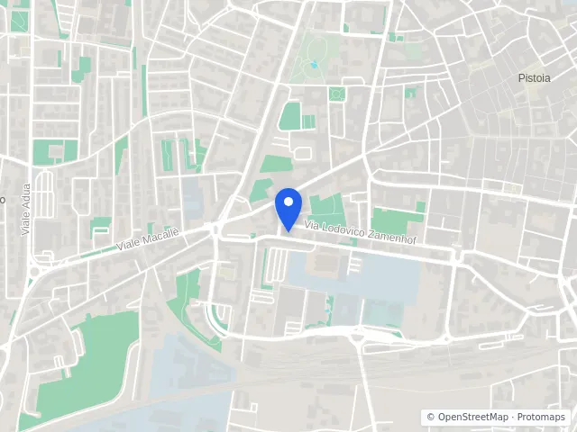 Mappa di Pistoia