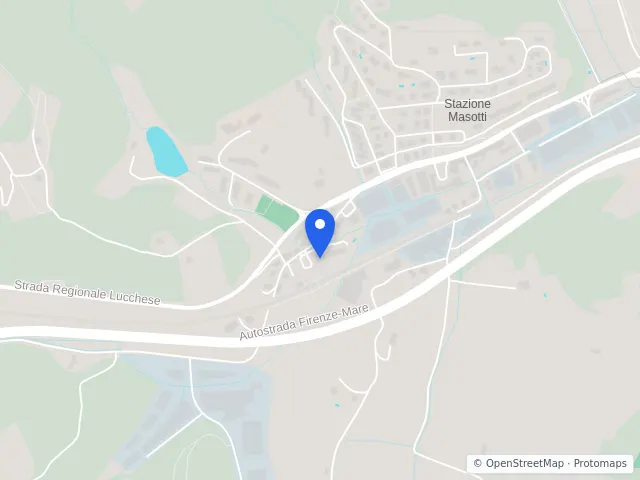 Mappa di Serravalle Pistoiese, Pistoia