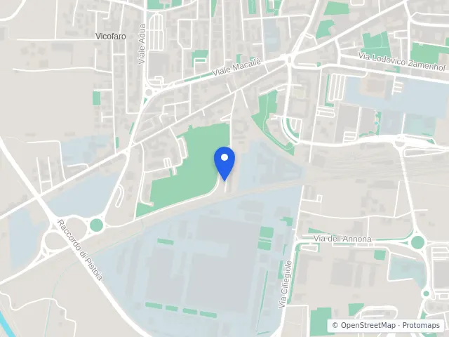 Mappa di Pistoia