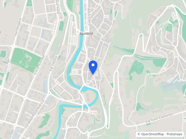 Mappa di Mondovì, Cuneo