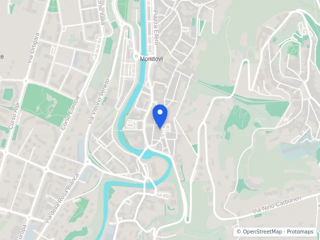 Mappa di Mondovì, Cuneo