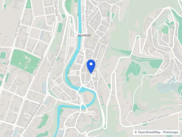 Mappa di Mondovì, Cuneo