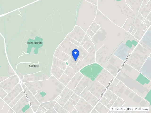 Mappa di Mariano Comense, Como