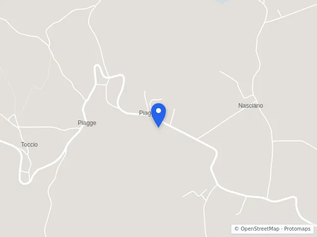 Mappa di Gualdo Tadino, Perugia