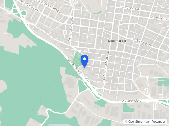 Mappa di Misterbianco, Catania