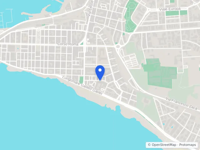 Mappa di Gallipoli, Lecce