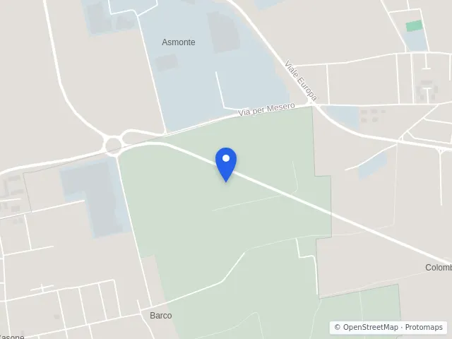 Mappa di Marcallo con Casone, Milano