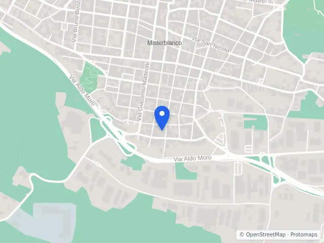 Mappa di Misterbianco, Catania