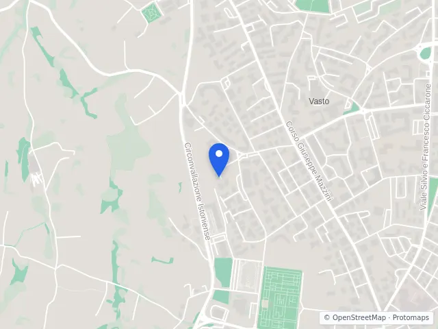 Mappa di Vasto, Chieti