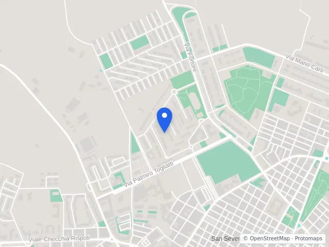 Mappa di San Severo, Foggia