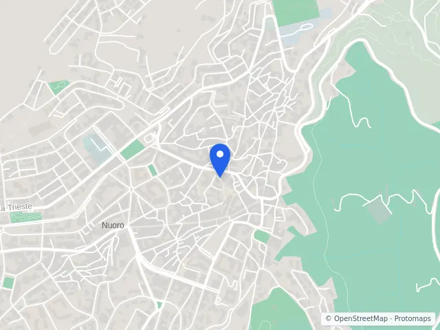 Mappa di Nuoro