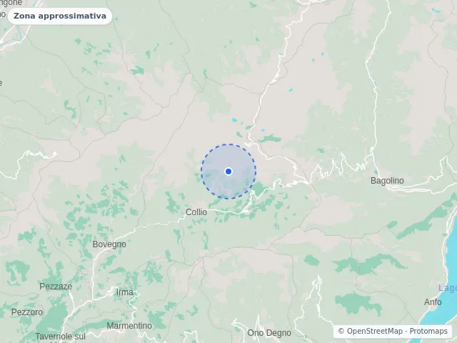 Mappa di Collio, Brescia