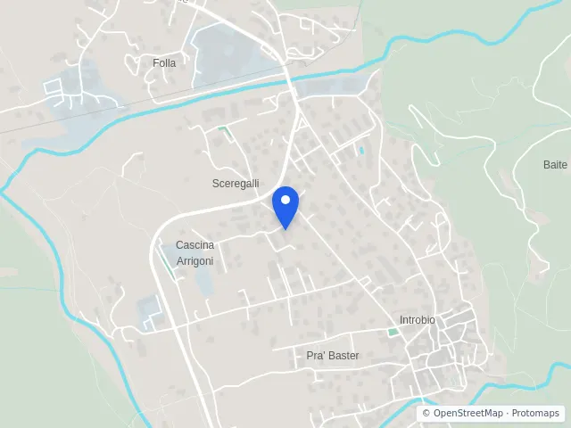Mappa di Introbio, Lecco