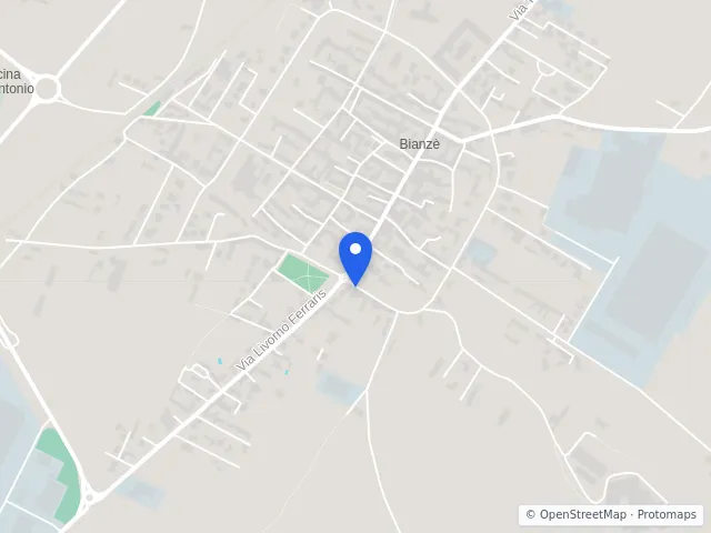 Mappa di Bianzè, Vercelli