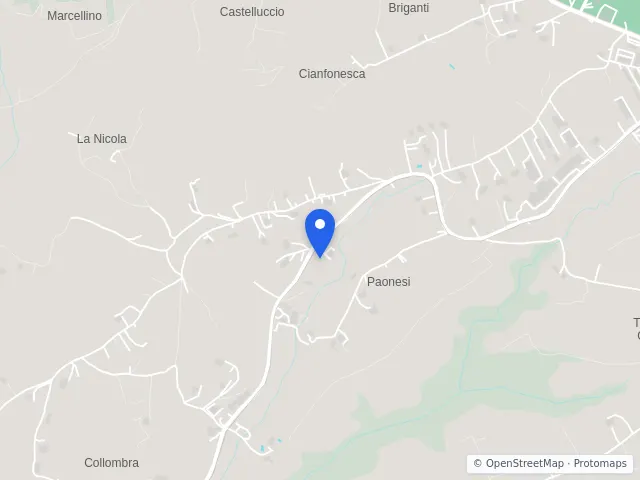 Mappa di San Polo dei Cavalieri, Roma