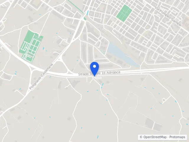 Mappa di Polignano a Mare, Bari