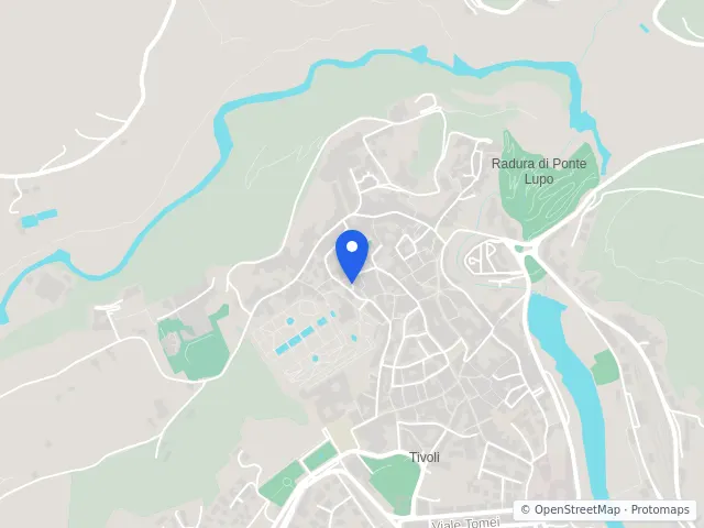 Mappa di Tivoli, Roma