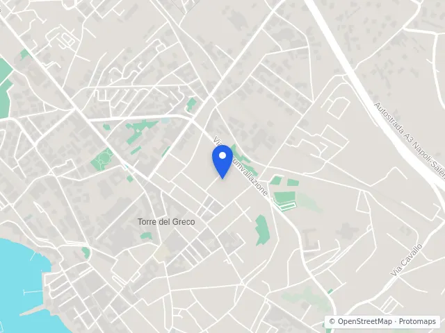 Mappa di Torre del Greco, Napoli
