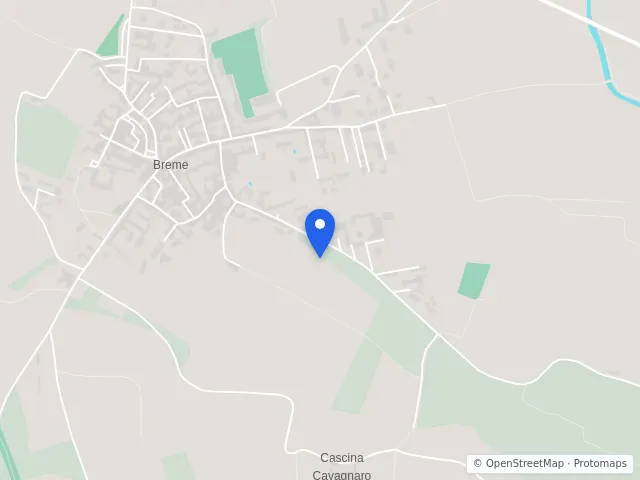 Mappa di Breme, Pavia