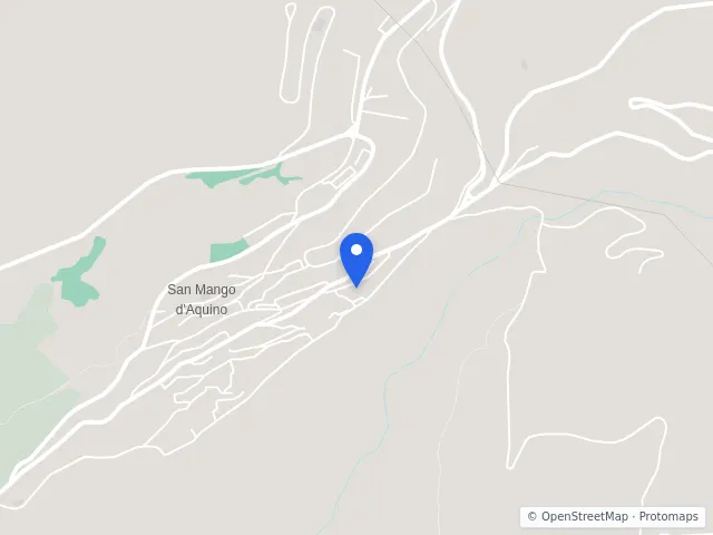 Mappa di San Mango d'Aquino, Catanzaro