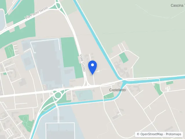 Mappa di Abbiategrasso, Milano