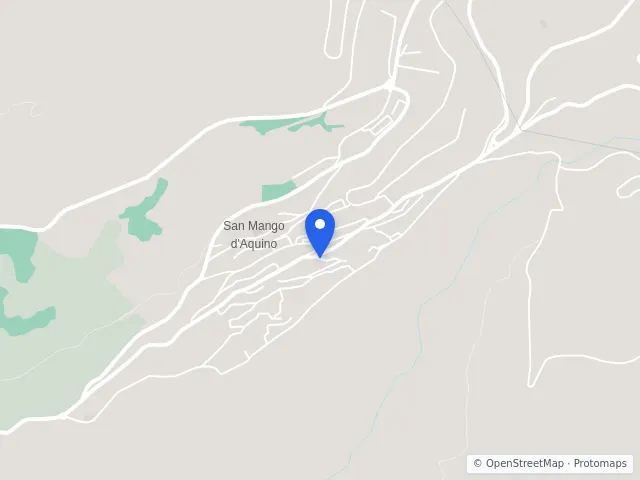 Mappa di San Mango d'Aquino, Catanzaro