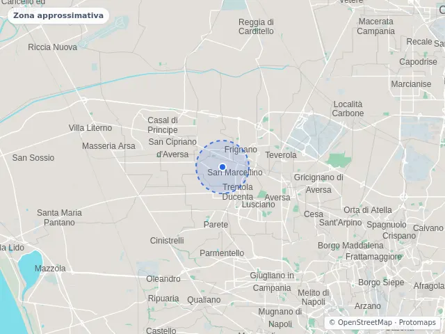 Mappa di San Marcellino, Caserta