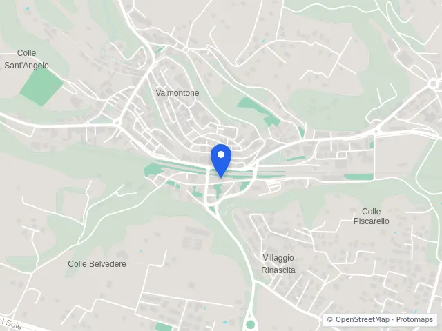 Mappa di Valmontone, Roma