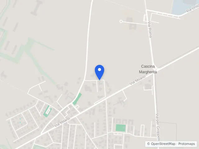Mappa di Pozzo d'Adda, Milano