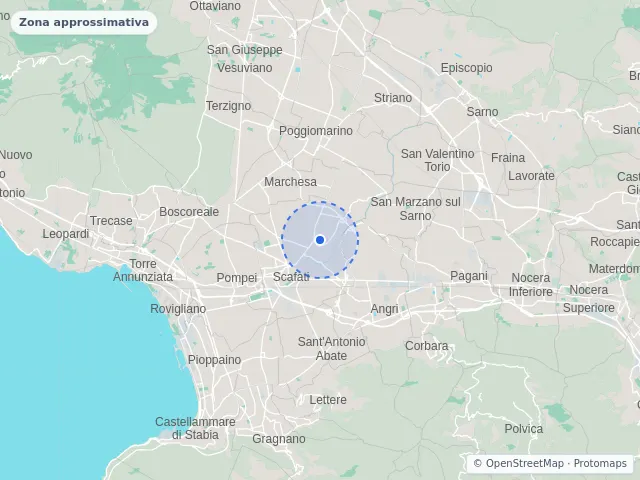 Mappa di Scafati, Salerno
