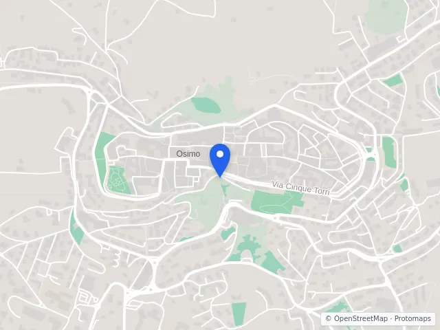Mappa di Osimo, Ancona