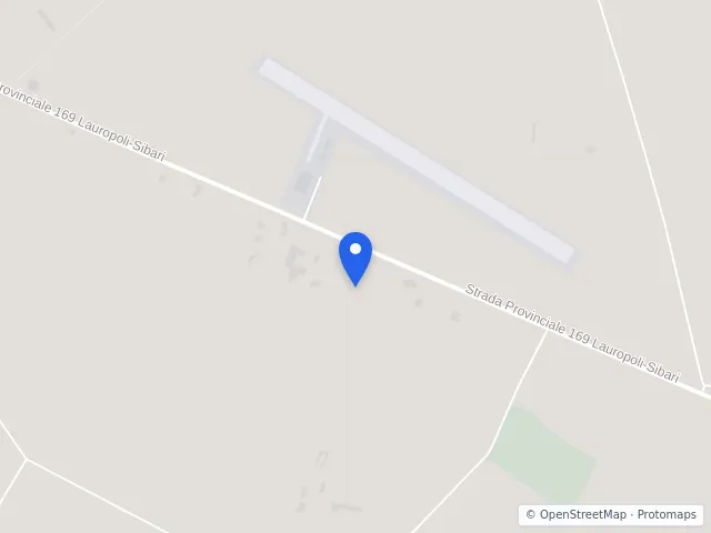 Mappa di Cassano all'Ionio, Cosenza