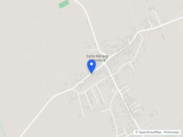 Mappa di Lestizza, Udine