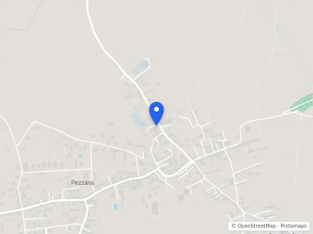Mappa di Pezzana, Vercelli
