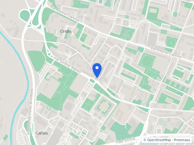 Mappa di Firenze