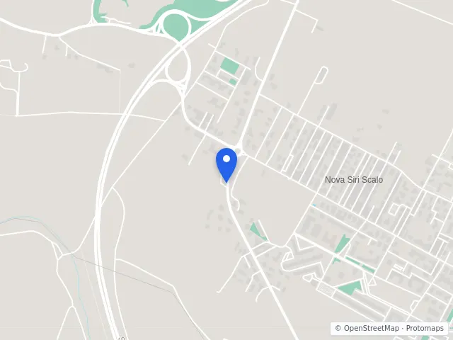 Mappa di Nova Siri, Matera