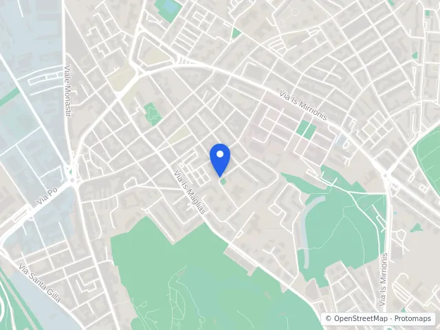 Mappa di Cagliari