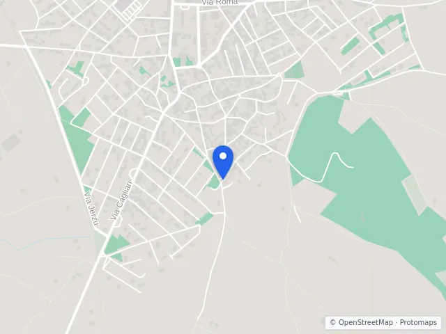 Mappa di Dolianova, Sud Sardegna