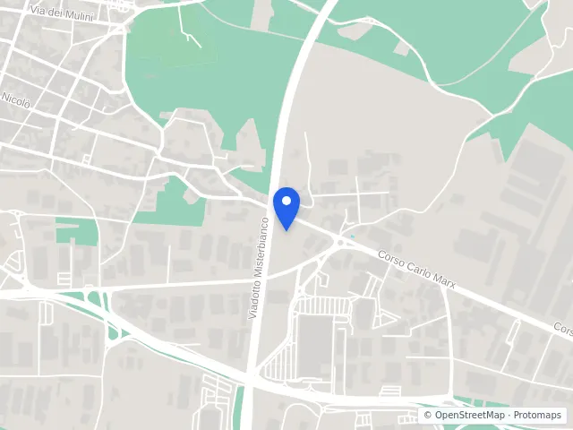 Mappa di Misterbianco, Catania