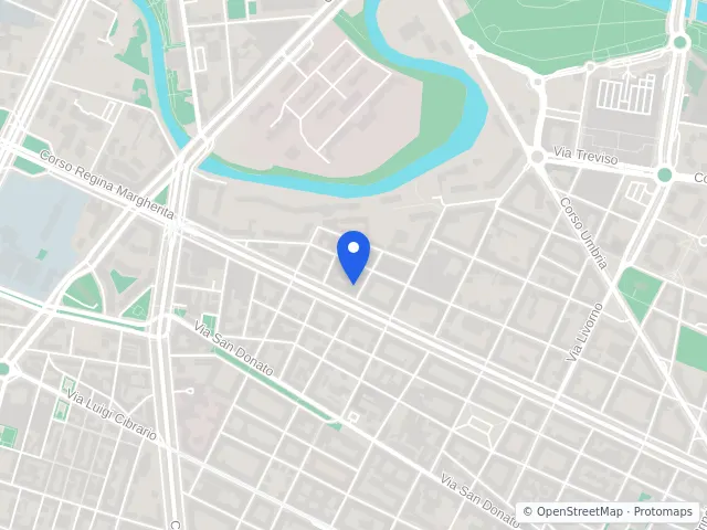 Mappa di Torino