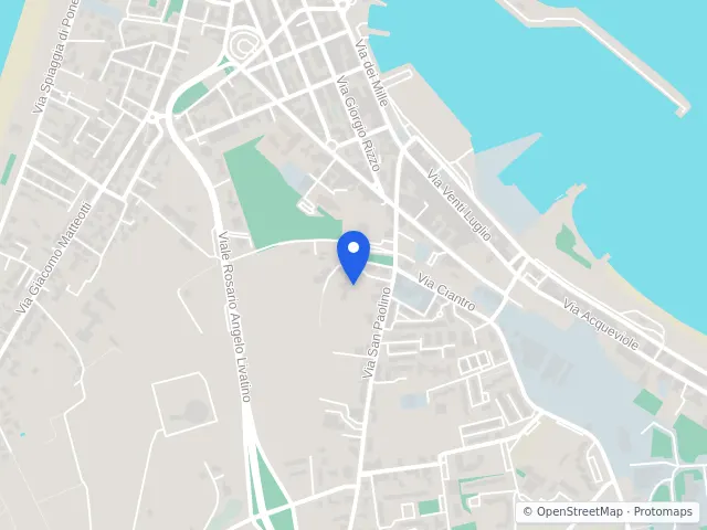Mappa di Milazzo, Messina