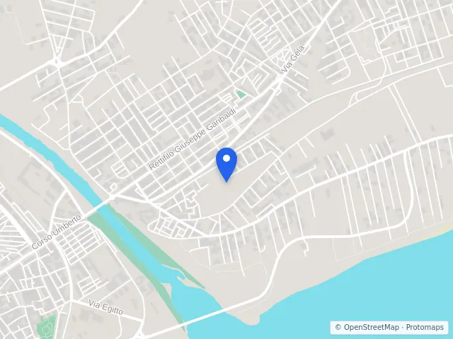 Mappa di Licata, Agrigento