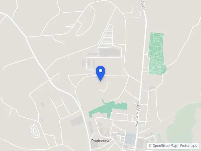 Mappa di Pontecorvo, Frosinone