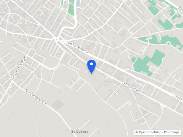 Mappa di Assemini, Cagliari