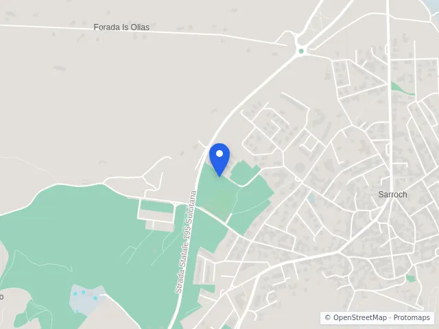 Mappa di Sarroch, Cagliari